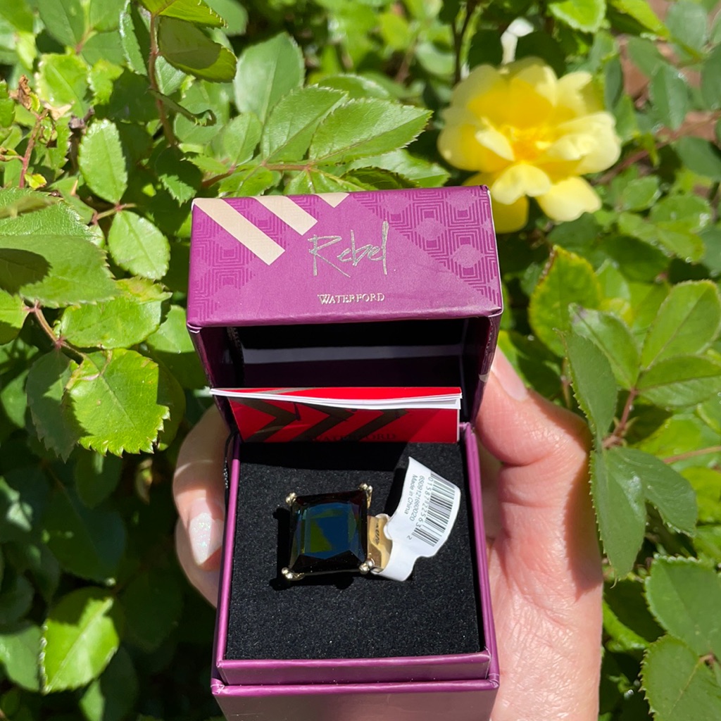 Nwt Waterford Ring Lulu Ring Size 7.5 Large